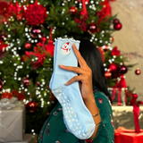 Arctic Bloom grip sock